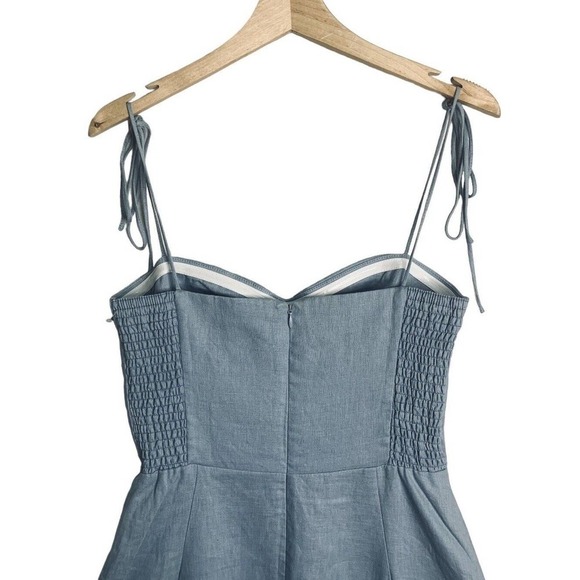 Amanda Uprichard x REVOLVE Cava Linen Midi Dress - Picture 11 of 13